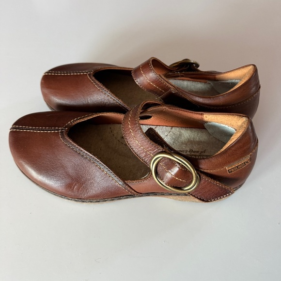 PIKOLINOS Women's Granada Mary Jane Cuero (leather brown) - Picture 3 of 10